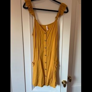 Yellow mini dress | Xhilaration